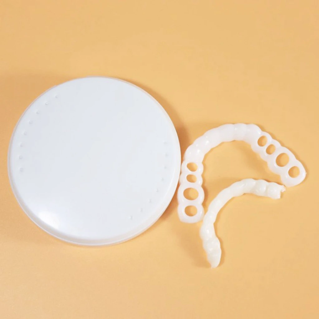 1 Pair Cosmetic Teeth, Bright White Shade, Comfortable Upper and Lower Veneer, 1 Size Fits Most
1 Pair Cosmetic Teeth, Bright White Shade, Comfortable Upper and Lower Veneer, 1 Size Fits Most