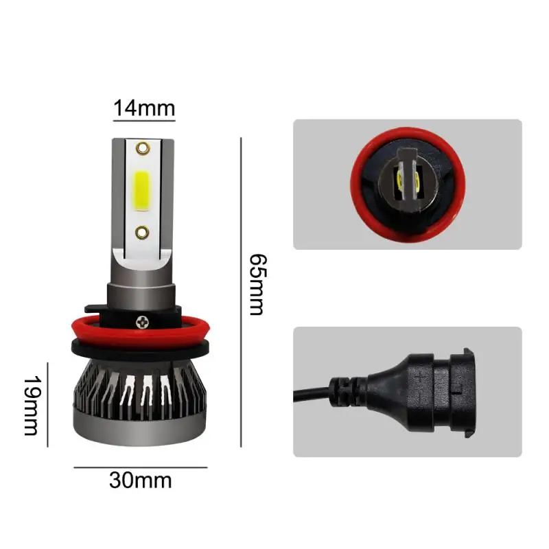 2X H11 CAR LED Headlight Kit 120W 26000LM Light Bulb 6000K White Car Headlight Bulbs90W 12000LM
2X H11 CAR LED Headlight Kit 120W 26000LM Light Bulb 6000K White Car Headlight Bulbs90W 12000LM