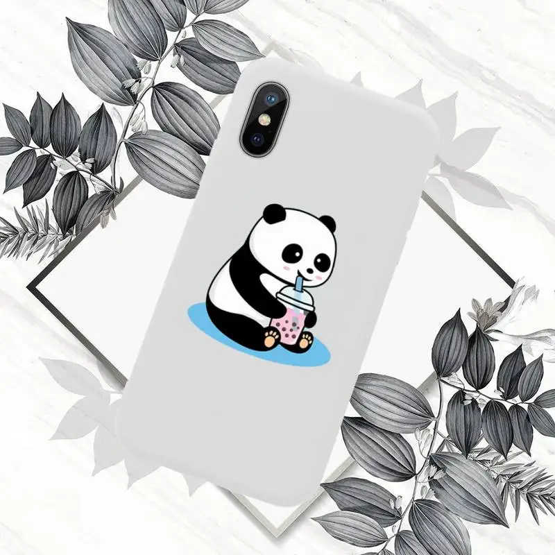 Cute panda with drink cup Phone Case Candy Color for iPhone 6 7 8 11 12 s mini pro X XS XR MAX Plus 
Cute panda with drink cup Phone Case Candy Color for iPhone 6 7 8 11 12 s mini pro X XS XR MAX Plus