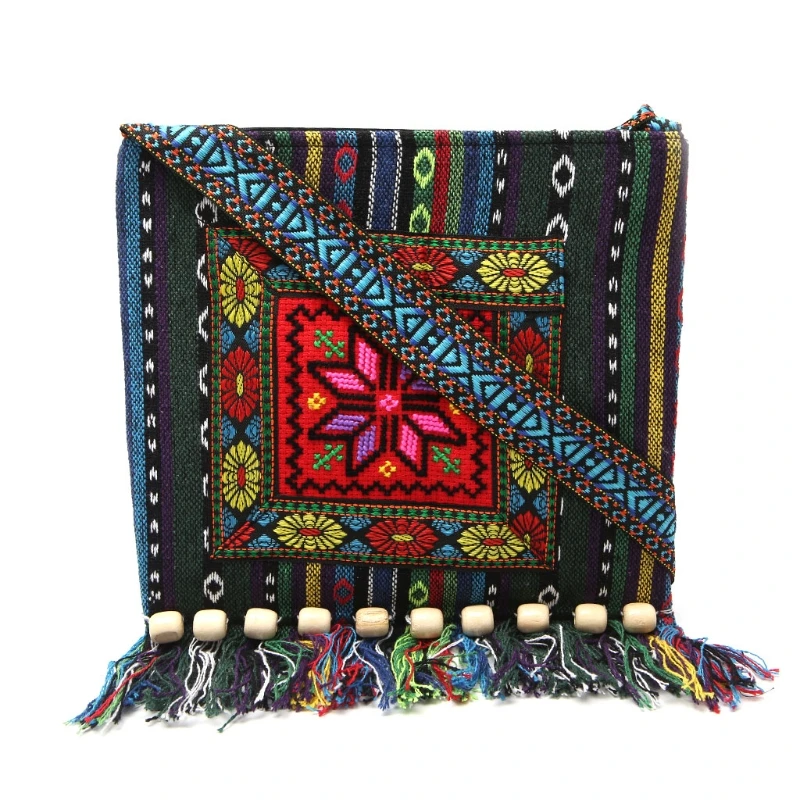 Shoulder Bag Vintage Unique Chinese National Style Mutifunction Ethnic Embroidery Boho Hippie Tassel Tote Messenger Storage Bags
Shoulder Bag Vintage Unique Chinese National Style Mutifunction Ethnic Embroidery Boho Hippie Tassel Tote Messenger Storage Bags
