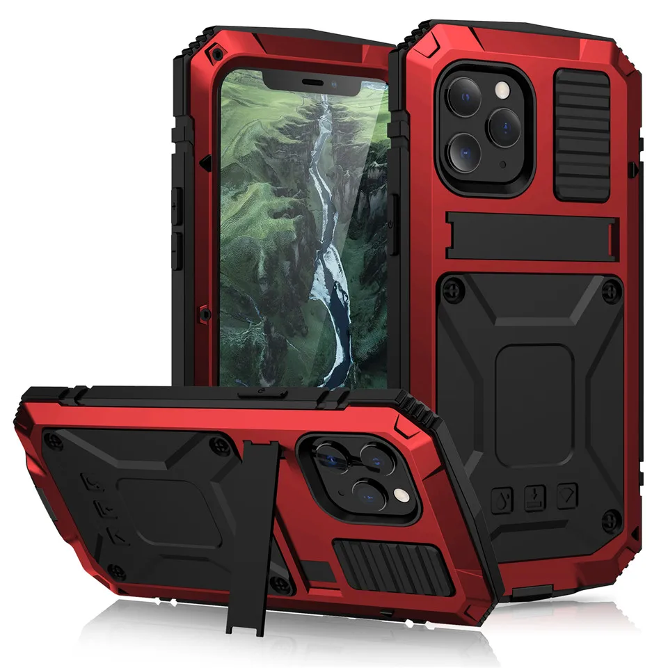 Kickstand Phone Case For iPhone 12 Pro Max Mini XS Max XR Dustproof Shockproof Tempered glass Metal Cover For iPhone 11 Pro Max
Kickstand Phone Case For iPhone 12 Pro Max Mini XS Max XR Dustproof Shockproof Tempered glass Metal Cover For iPhone 11 Pro Max