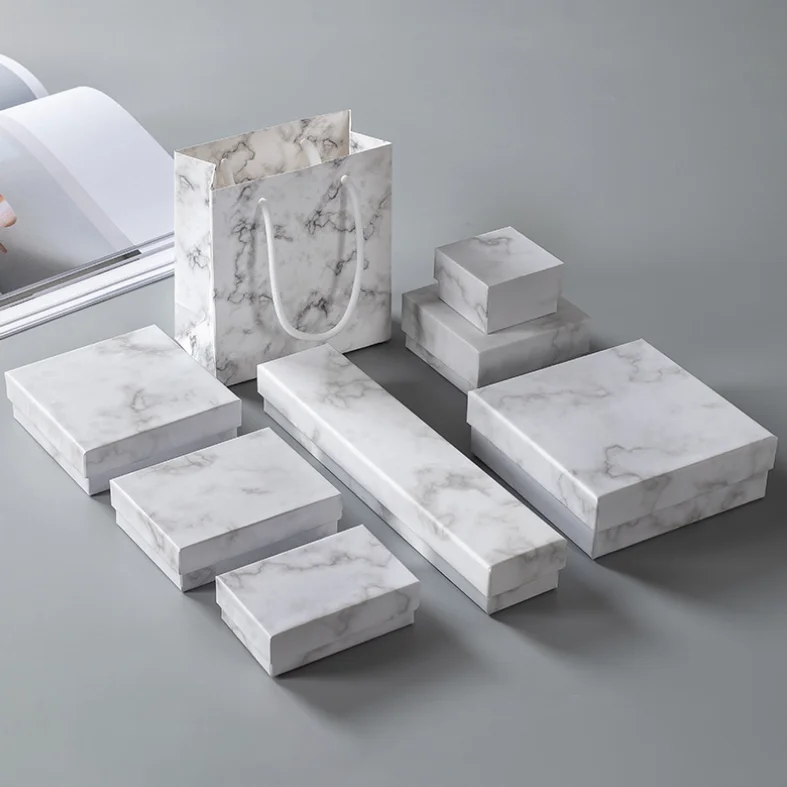 marble paper gift box marbling gift package for women's earring necklace bracelace jewelry gift packing supplies
marble paper gift box marbling gift package for women's earring necklace bracelace jewelry gift packing supplies