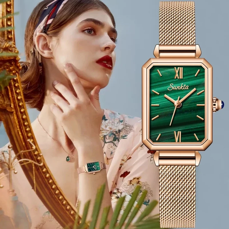 2021 NEW Women Watches Women Fashion Luxury Rose Gold Stainless Steel Watch With Mesh Strap Quality Classic Ladies Wristwatches
2021 NEW Women Watches Women Fashion Luxury Rose Gold Stainless Steel Watch With Mesh Strap Quality Classic Ladies Wristwatches