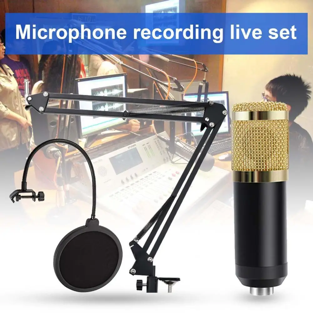 bm 800 Condenser Microphone Kits Professional bm800 Adjustable Studio Microphone Bundle Karaoke Microphone Recording Broadcast
bm 800 Condenser Microphone Kits Professional bm800 Adjustable Studio Microphone Bundle Karaoke Microphone Recording Broadcast