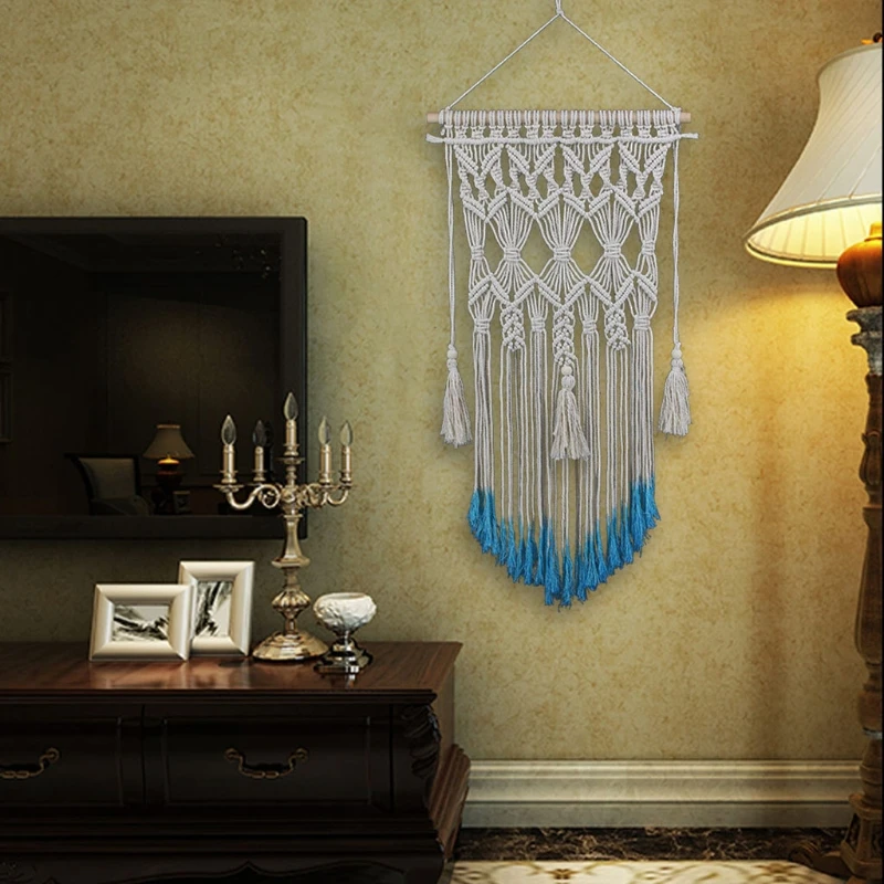 Tassel Macrame Woven Wall Hanging Tapestry Boho Chic Bohemian Apartment Decor 72XF
Tassel Macrame Woven Wall Hanging Tapestry Boho Chic Bohemian Apartment Decor 72XF