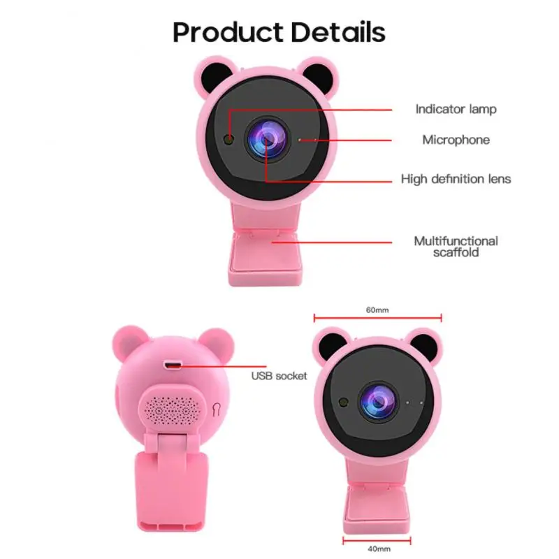 USB Desktop HD Webcams Computer Web Camera Built-in Microphone for Computer PC Laptop Video Recording Calling Work
USB Desktop HD Webcams Computer Web Camera Built-in Microphone for Computer PC Laptop Video Recording Calling Work