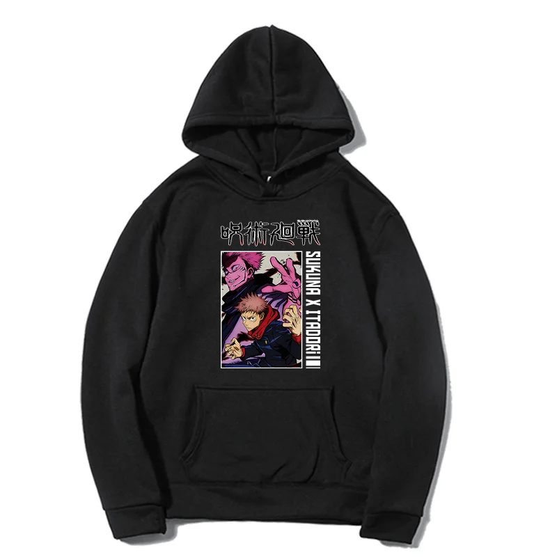 Jujutsu Kaisen Anime Hoodies Harajuku Casual Streetwear Graphic Sweatshirts Unisex Hoodies
Jujutsu Kaisen Anime Hoodies Harajuku Casual Streetwear Graphic Sweatshirts Unisex Hoodies