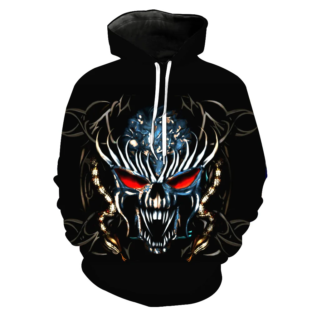 2020 New Fashion Men And Women 3d Printed Hooded Sweatshirt Horror Skull Print Men's Street Cool Sweatshirt Pullover Hooded Top
2020 New Fashion Men And Women 3d Printed Hooded Sweatshirt Horror Skull Print Men's Street Cool Sweatshirt Pullover Hooded Top