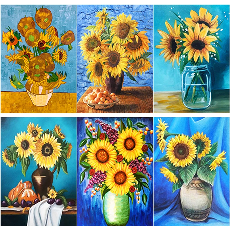 5D DIY Diamond Painting Scenery Cross Stitch Sunflower Flower Diamond Embroidery Full Square Round Drill Home Decor Manual Gift
5D DIY Diamond Painting Scenery Cross Stitch Sunflower Flower Diamond Embroidery Full Square Round Drill Home Decor Manual Gift