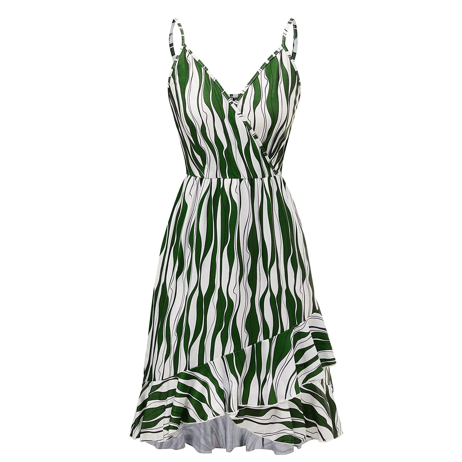 Women Casual Print V-Neck Sleeveless Sling Dress vestido de mujer summer dress Fashion
Women Casual Print V-Neck Sleeveless Sling Dress vestido de mujer summer dress Fashion