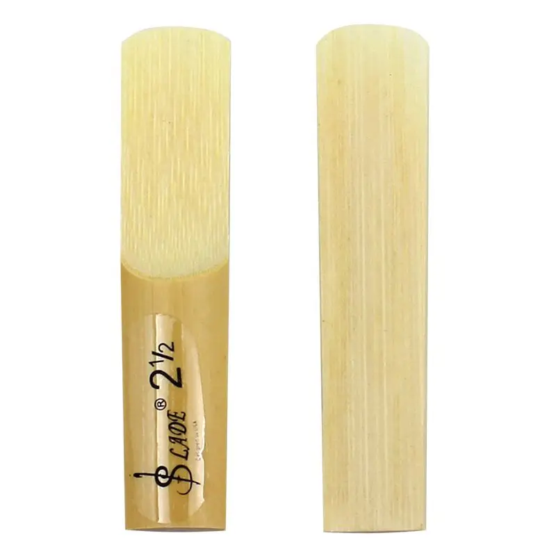 SLADE 10pcs/set Saxophone Bamboo 2.5 (2 1/2) Reeds for Soprano bB Saxophone 
SLADE 10pcs/set Saxophone Bamboo 2.5 (2 1/2) Reeds for Soprano bB Saxophone
