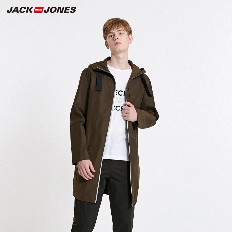 JackJones Men's Hooded Fashion Trench Coat Long Windproof Men's Trench Coat Jacket| 219121555
JackJones Men's Hooded Fashion Trench Coat Long Windproof Men's Trench Coat Jacket| 219121555