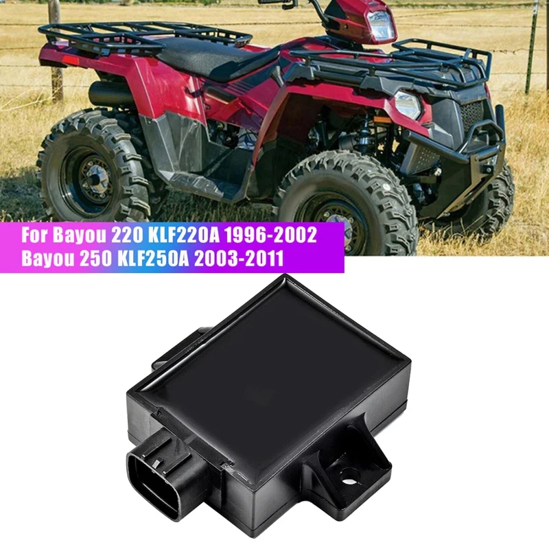 Ignitor CDI Box Module Unit for Kawasaki Bayou 220 KLF220A 1996-2002 / Bayou 250 KLF250A 2003-2011 21119-1457
Ignitor CDI Box Module Unit for Kawasaki Bayou 220 KLF220A 1996-2002 / Bayou 250 KLF250A 2003-2011 21119-1457
