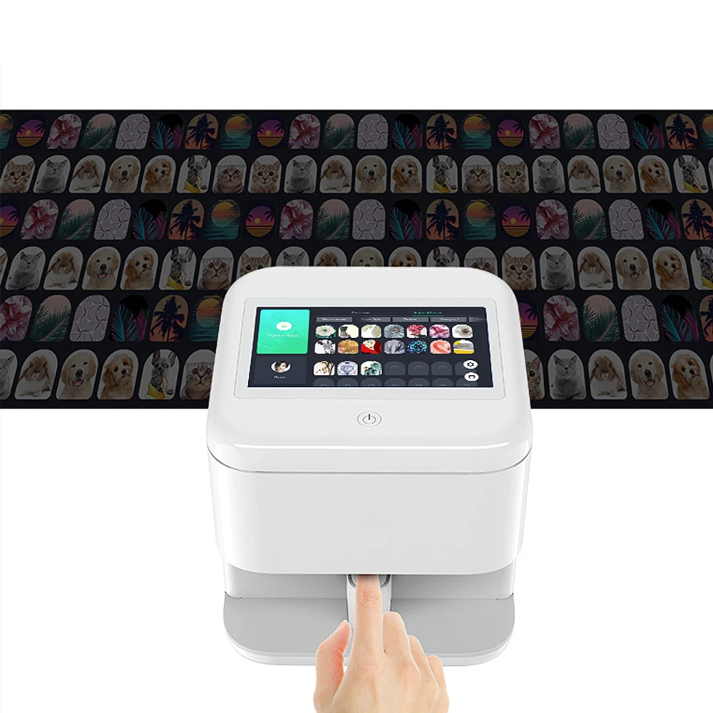 Inkjet Diy Painted Nail Printer Smart Automatic Manicure Tool Digital Nailprinter Imprimante Ongle Nail Art Printing Machine 48W
Inkjet Diy Painted Nail Printer Smart Automatic Manicure Tool Digital Nailprinter Imprimante Ongle Nail Art Printing Machine 48W