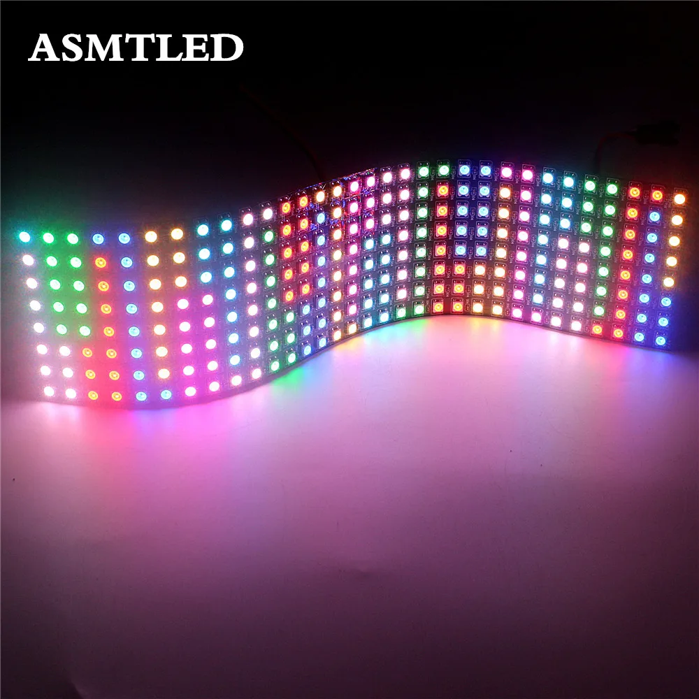 8X8 16x16 8X32 Pixel WS2812B LED Heatsink chip Digital Individually addressable led module Panel Flexible DIY Display Board DC5V
8X8 16x16 8X32 Pixel WS2812B LED Heatsink chip Digital Individually addressable led module Panel Flexible DIY Display Board DC5V