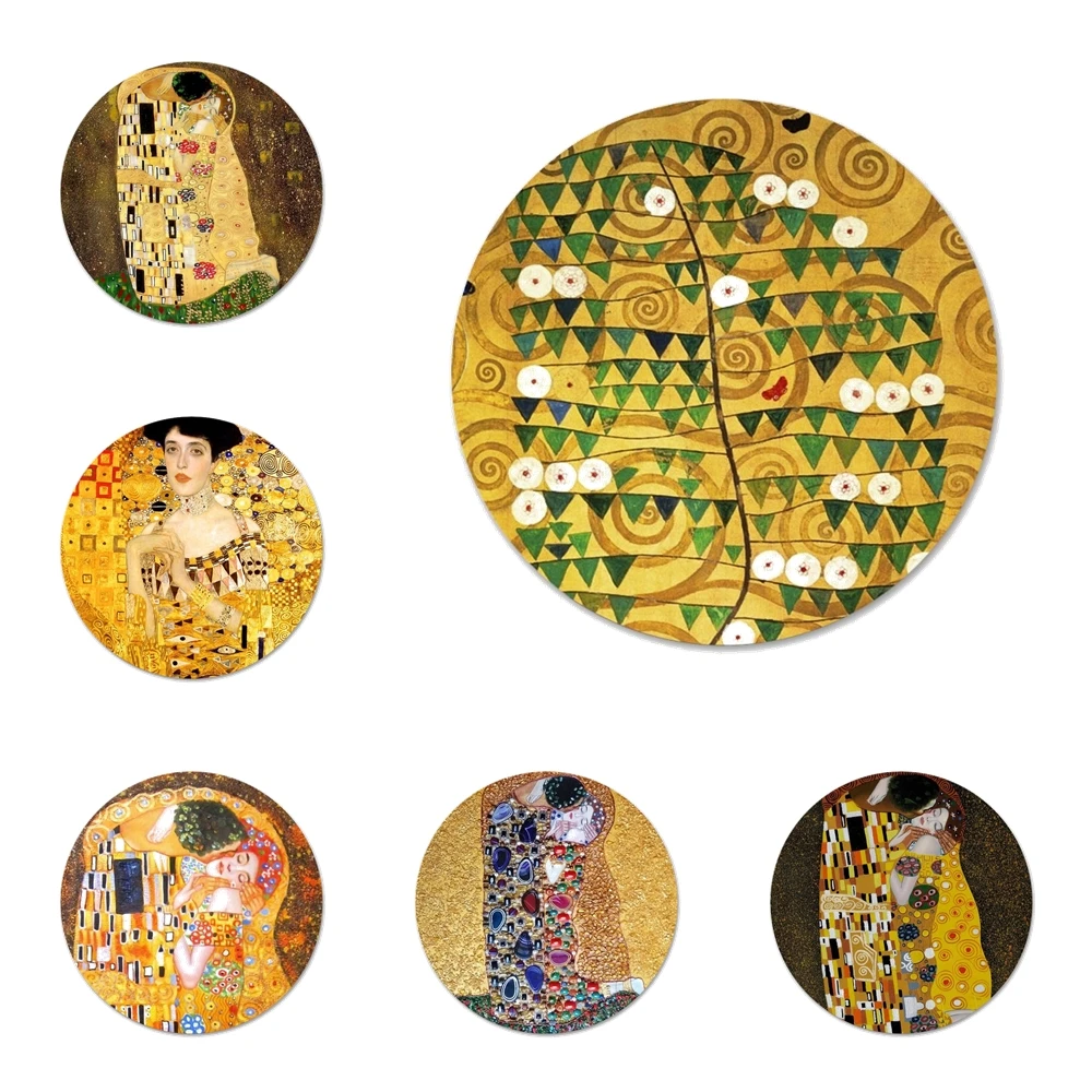 Kiss by Gustav Klimt Icons Pins Badge Decoration Brooches Metal Badges For Clothes Backpack Decoration
Kiss by Gustav Klimt Icons Pins Badge Decoration Brooches Metal Badges For Clothes Backpack Decoration