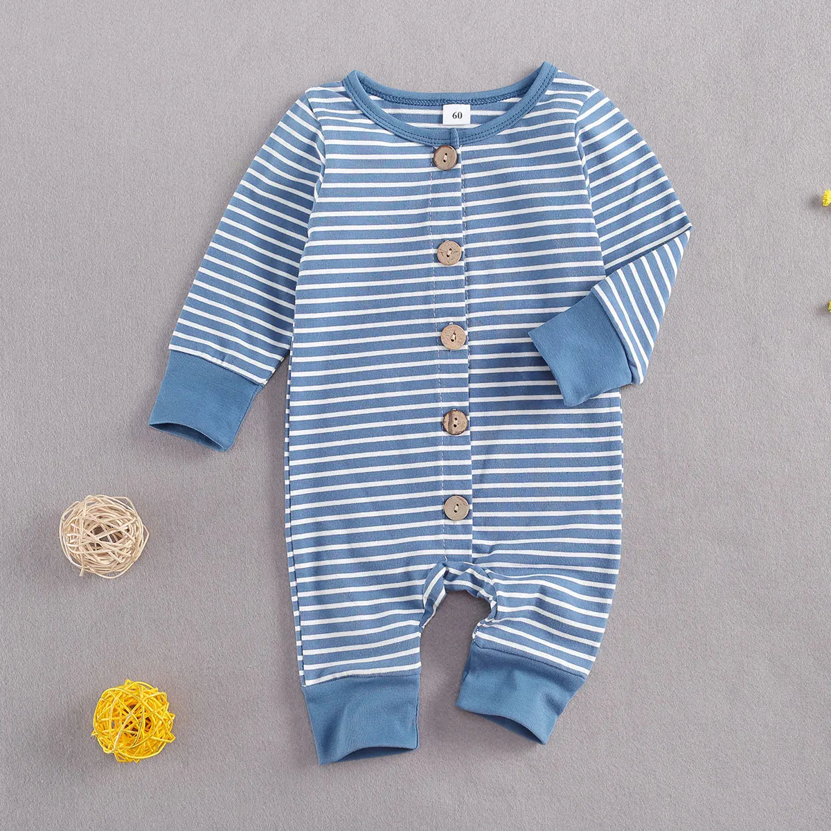 0-12months Newborn Baby Boys Girls Fall Romper, Long Sleeve O-neck Striped Jumpsuit, Cotton Bodysuit Outfit for Spring, Fall
0-12months Newborn Baby Boys Girls Fall Romper, Long Sleeve O-neck Striped Jumpsuit, Cotton Bodysuit Outfit for Spring, Fall