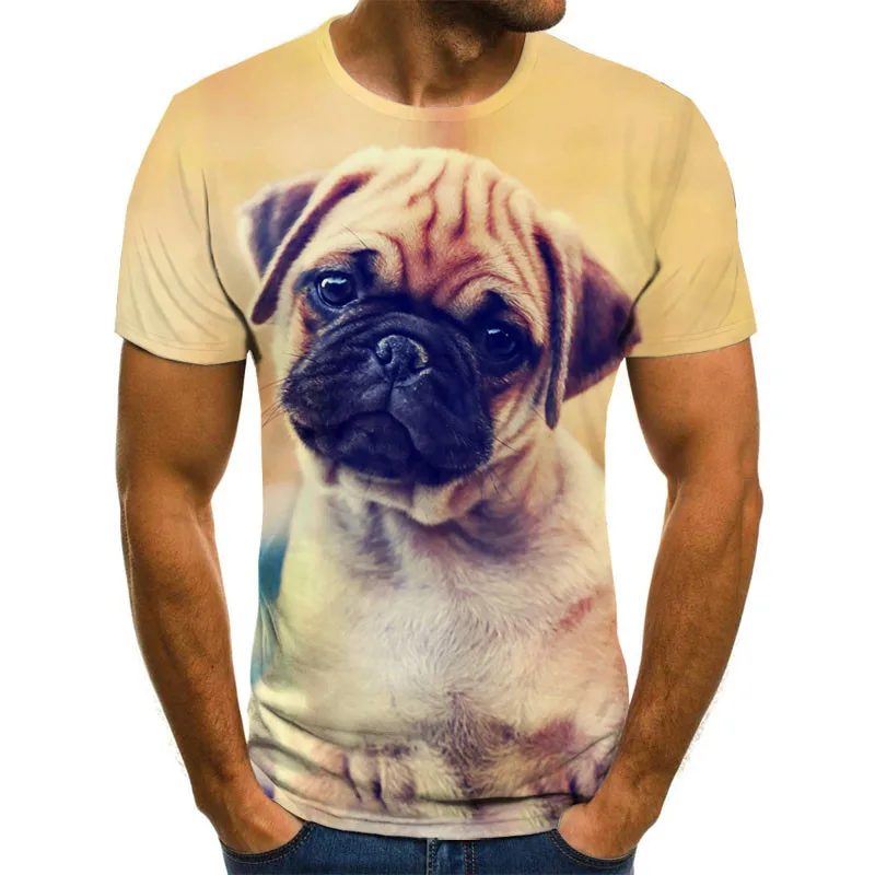 Cute dog pattern men's T-shirt men's casual tops summer fashion 3DT-Shirts men's O-neck shirt plus size streetwear
Cute dog pattern men's T-shirt men's casual tops summer fashion 3DT-Shirts men's O-neck shirt plus size streetwear