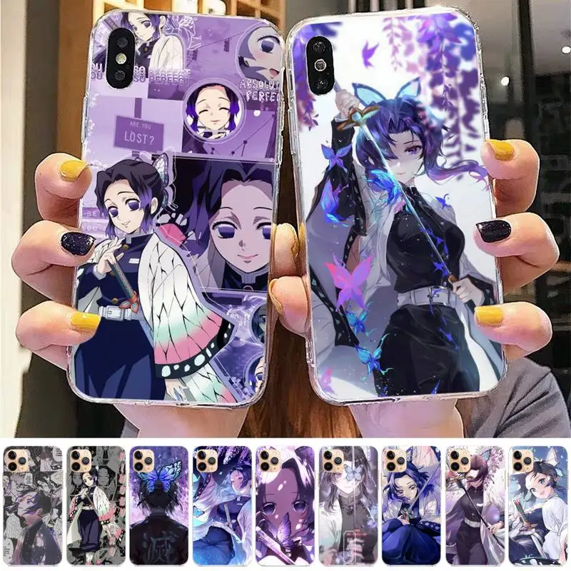 TOPLBPCS Kochou Shinobu Kimetsu no Yaiba Phone Case for iPhone 11 12 13 mini pro XS MAX 8 7 6 6S Plus X 5S SE 2020 XR cover
TOPLBPCS Kochou Shinobu Kimetsu no Yaiba Phone Case for iPhone 11 12 13 mini pro XS MAX 8 7 6 6S Plus X 5S SE 2020 XR cover