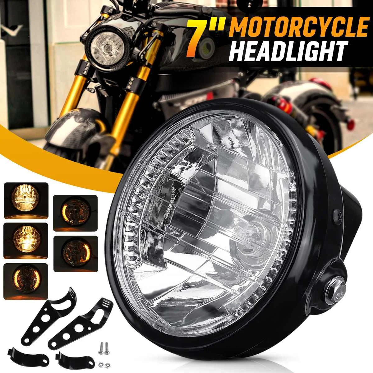 Универсальная круглая мотоциклетная фара 7 дюймов 12 В, фара для HONDA Hornet CB400 CB500 CB600 CB1300 VTR250 CB250 VTEC400 CB VTEC 400
Универсальная круглая мотоциклетная фара 7 дюймов 12 В, фара для HONDA Hornet CB400 CB500 CB600 CB1300 VTR250 CB250 VTEC400 CB VTEC 400