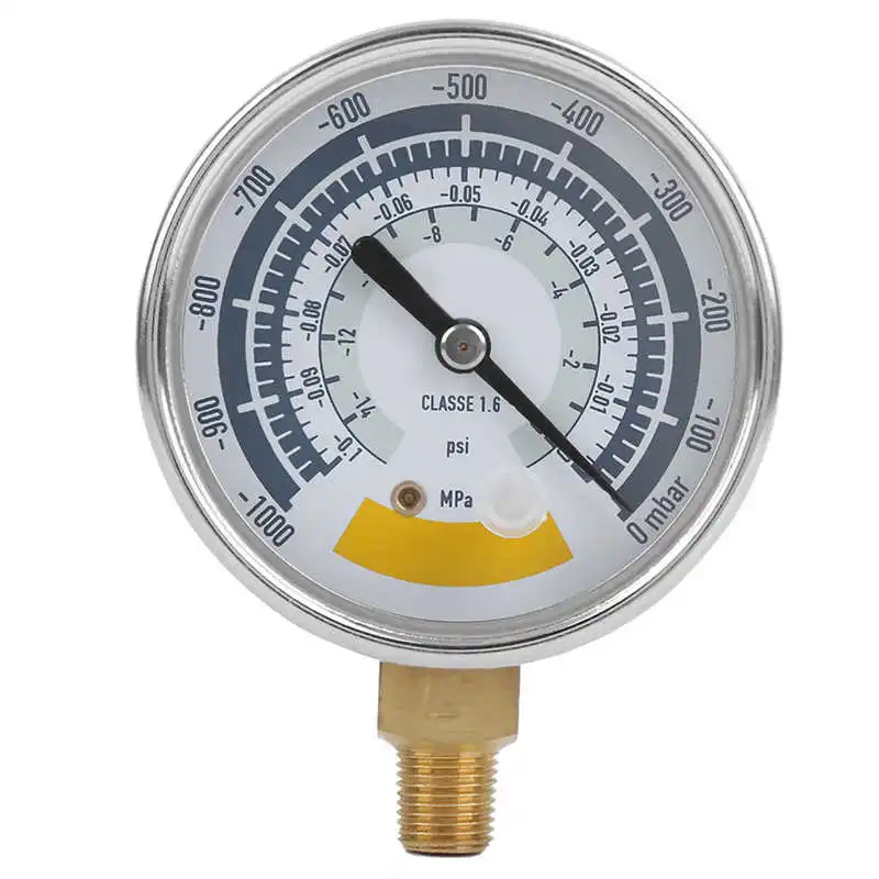 Измеритель давления точный прибор для вакуумного насоса 0-14psi G1/8 дюймов разъем