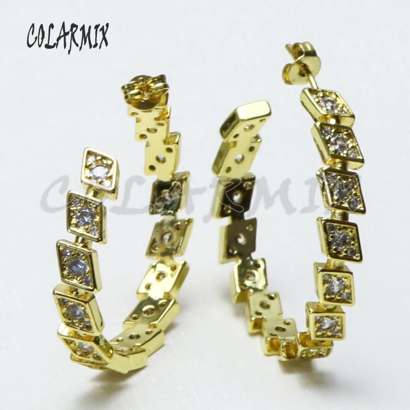 5 pairs geometric zircon earrings zircon jewelry accessories for women mix colors A quality zircon jewelry for women 51012
5 pairs geometric zircon earrings zircon jewelry accessories for women mix colors A quality zircon jewelry for women 51012