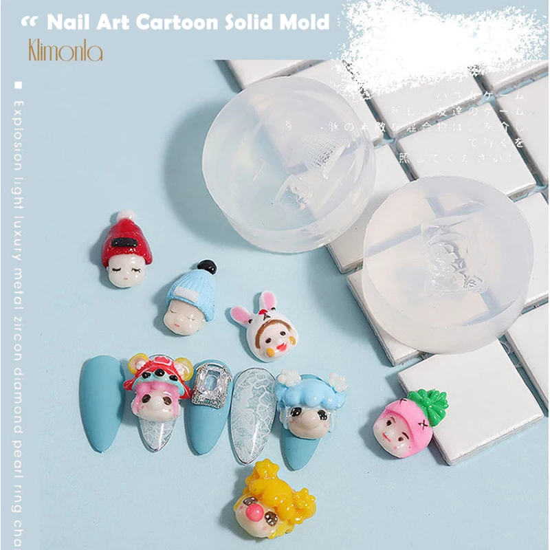 1Pcs Silicone Carved Template for Nails 3D Baby Face Hat Cute Cartoon Mould Swanky Stamping Nail Art Templates DIY Decor Tools
1Pcs Silicone Carved Template for Nails 3D Baby Face Hat Cute Cartoon Mould Swanky Stamping Nail Art Templates DIY Decor Tools