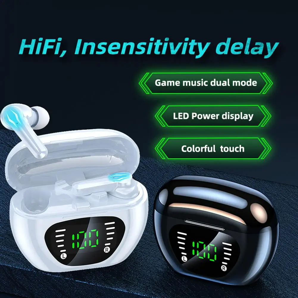 Беспроводные наушники-вкладыши, стерео беспроводные наушники, Спортивная игровая Водонепроницаемая гарнитура, зарядное устройство 800 мАч ...
Беспроводные наушники-вкладыши, стерео беспроводные наушники, Спортивная игровая Водонепроницаемая гарнитура, зарядное устройство 800 мАч ...