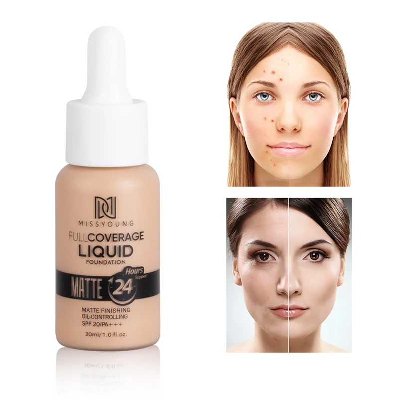 6 Colors Full Cover Liquid Concealer Makeup 30ml Eye Dark Circles Cream Face Corrector Waterproof Make Up Base Cosmetic
6 Colors Full Cover Liquid Concealer Makeup 30ml Eye Dark Circles Cream Face Corrector Waterproof Make Up Base Cosmetic