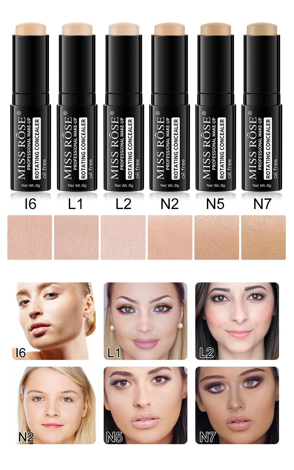 MiSS ROSE Monochrome Facial Part Stereo Concealer Contour Stick Cross Border Makeup Cover Acne Repair Yan Concealer Stick
MiSS ROSE Monochrome Facial Part Stereo Concealer Contour Stick Cross Border Makeup Cover Acne Repair Yan Concealer Stick