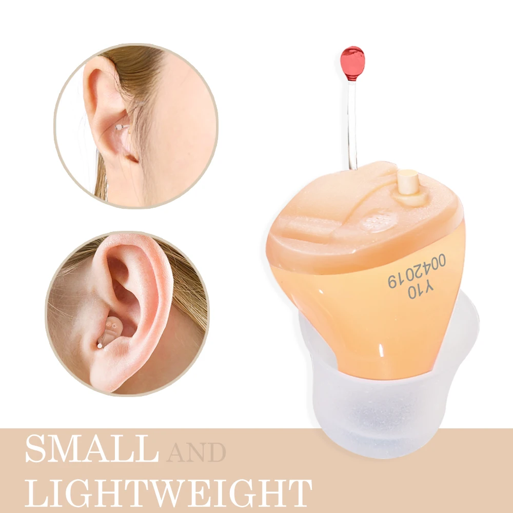 Hearing Aids Audifonos Noise Cancelling Y10 Portable Digital Mini Tuneable Invisible Sound Amplifier for Elderly/Deafness
Hearing Aids Audifonos Noise Cancelling Y10 Portable Digital Mini Tuneable Invisible Sound Amplifier for Elderly/Deafness
