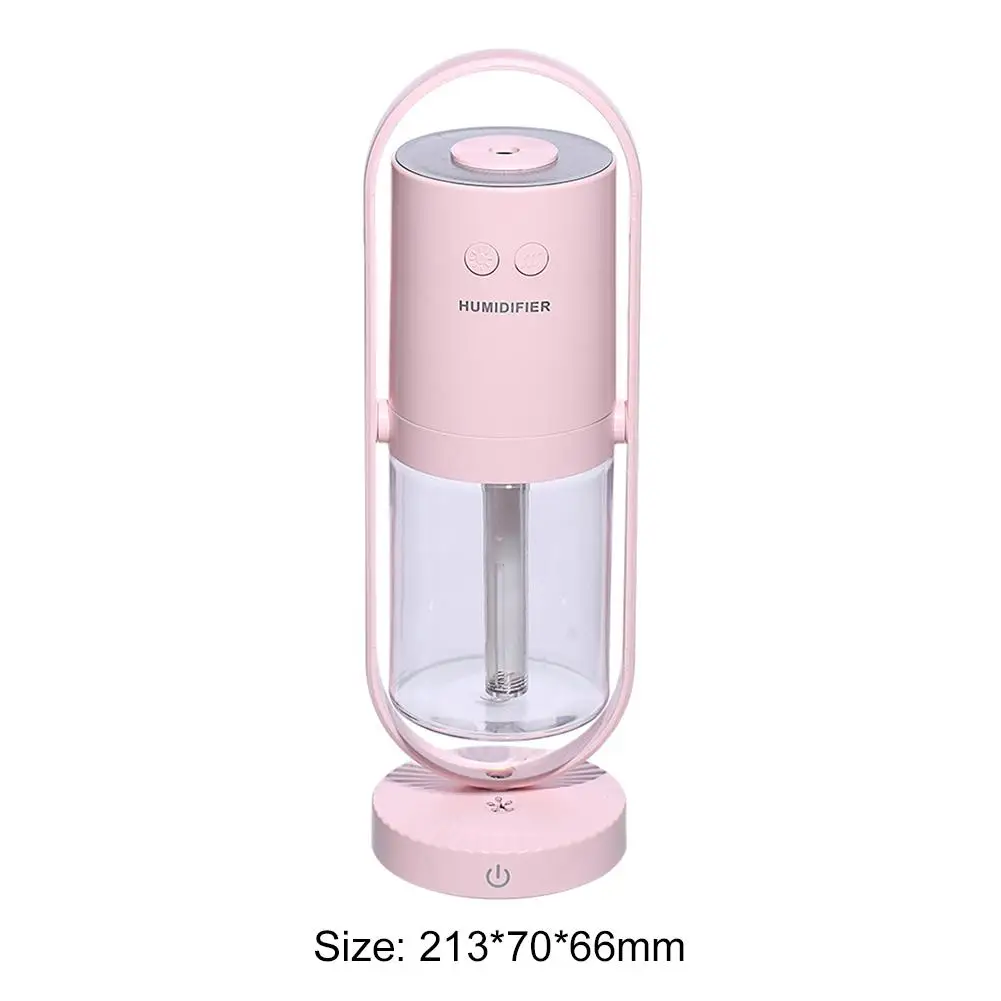 

200ml LED Air Humidifier 360 Ratation USB Ultrasonic Essential Oil Aromatherapy Diffuser Cool Mist Maker Fogger Air Purifier