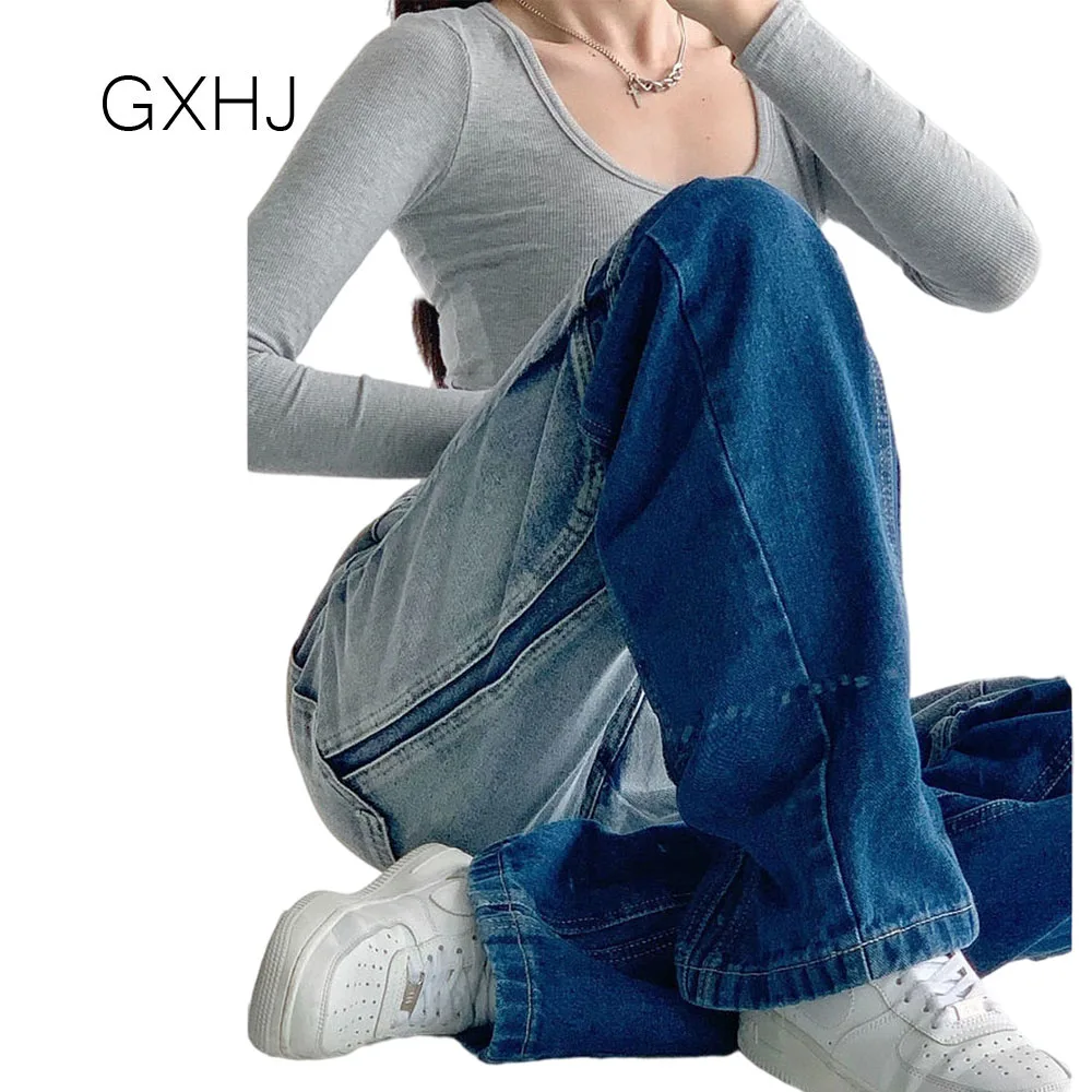 Градиентные джинсы GXHJ 4XL, женские свободные прямые штаны, женские европейские популярные уличные джинсовые брюки для девушек и женщин
Градиентные джинсы GXHJ 4XL, женские свободные прямые штаны, женские европейские популярные уличные джинсовые брюки для девушек и женщин