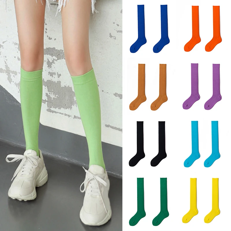 Autumn&Winter Knee-high Stockings Calf Socks Knee Socks Casual Stockings Knee Highs Candy Color Soft Calf Length Japanese Style
Autumn&Winter Knee-high Stockings Calf Socks Knee Socks Casual Stockings Knee Highs Candy Color Soft Calf Length Japanese Style