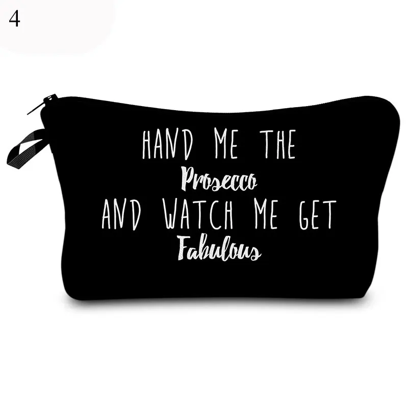 Women Letters Print Black Makeup Bag Cosmetic Bag Makeup Organizer Toiletry Storage Bag Zipper Travel Wash Pouch Makeup Bag Hot
Women Letters Print Black Makeup Bag Cosmetic Bag Makeup Organizer Toiletry Storage Bag Zipper Travel Wash Pouch Makeup Bag Hot