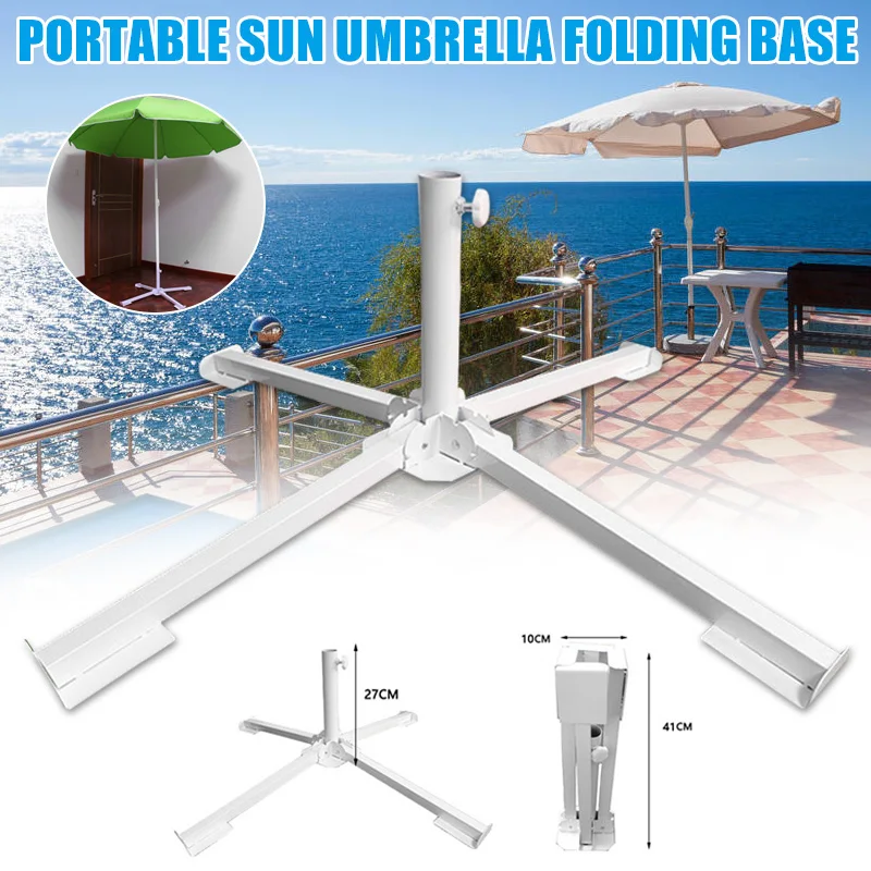 Folding Patio Umbrella Cross Holder Outdoor Umbrella Base Stable Non-slip For Fishing Beach Patio Sunshade Umbrellas Accessories
Folding Patio Umbrella Cross Holder Outdoor Umbrella Base Stable Non-slip For Fishing Beach Patio Sunshade Umbrellas Accessories