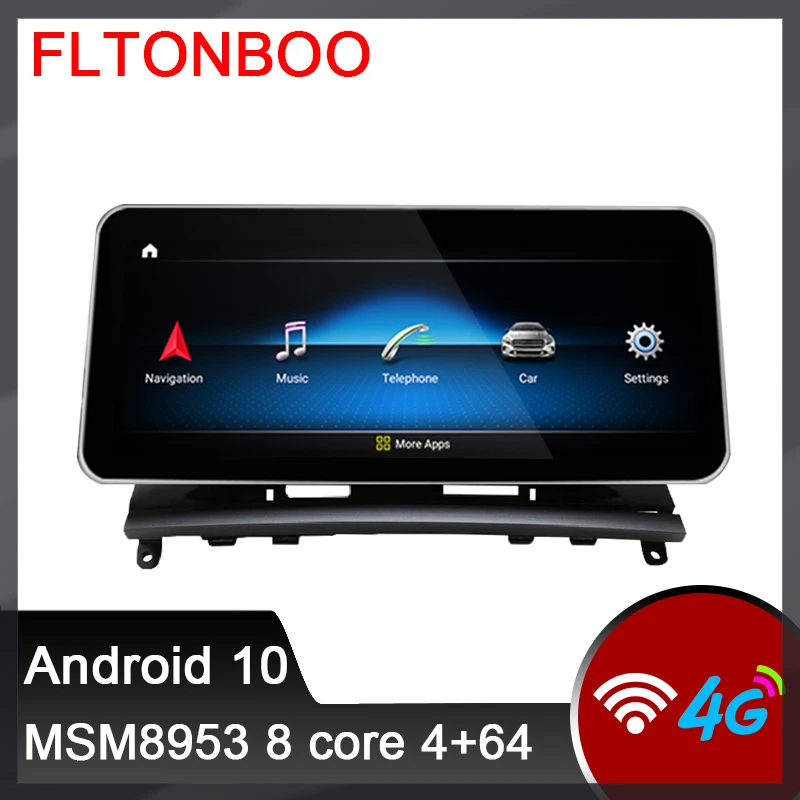 10 25 "Android автомобильный радиоприемник с навигацией GPS плеер для Mercedes Benz C class W204