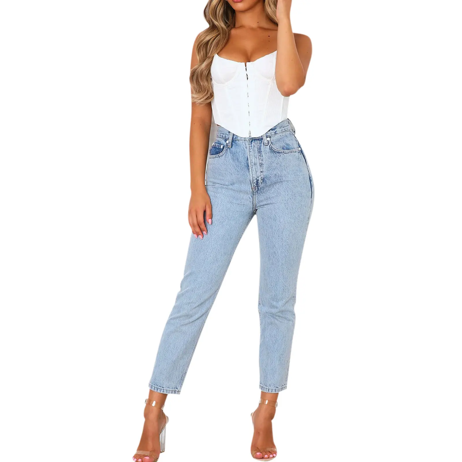 hirigin Sexy Padded Corset Summer Crop Top Women Boning Bustier Backless Padded Camis Camisole Tops Low Cut Cropped Streetwear 
hirigin Sexy Padded Corset Summer Crop Top Women Boning Bustier Backless Padded Camis Camisole Tops Low Cut Cropped Streetwear