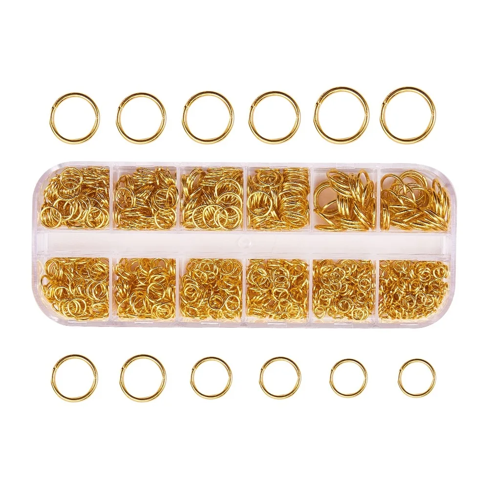 4-10mm Mixed Alloy Open Jump Ring Connectors DIY For Necklace Chain Jewelry Making sets Finding Accessories kits Wholesale
4-10mm Mixed Alloy Open Jump Ring Connectors DIY For Necklace Chain Jewelry Making sets Finding Accessories kits Wholesale