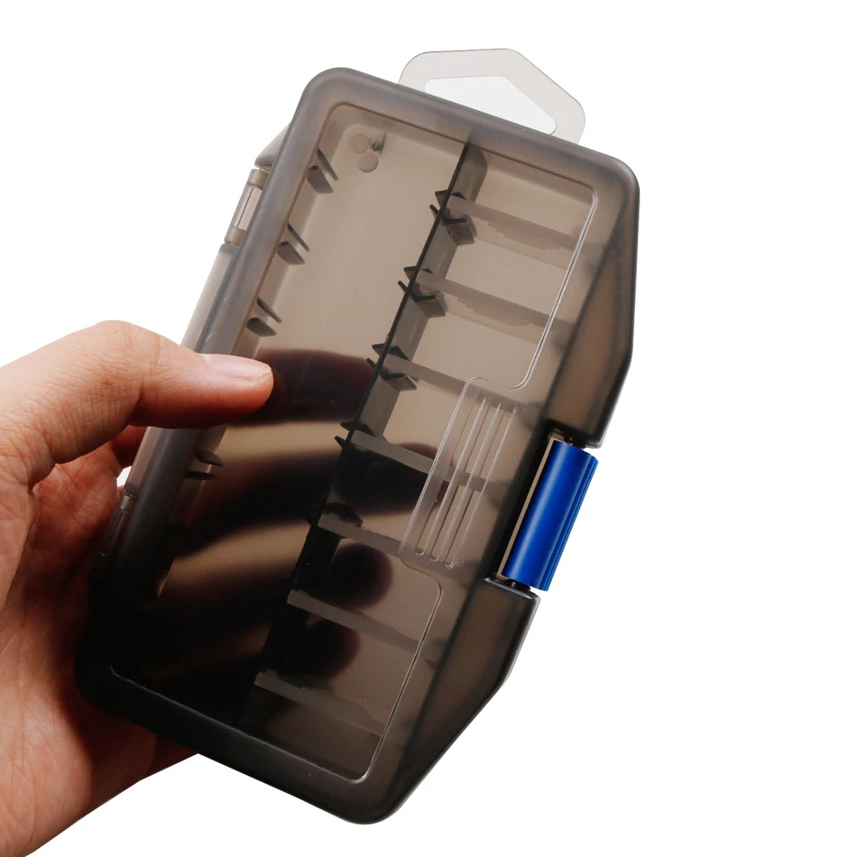 Detachable 10 Grids Fishing Tackle Tool Box Fish Lures Hooks Baits Compartments Storage Case Tackle Box for Fishing Accessories 
Detachable 10 Grids Fishing Tackle Tool Box Fish Lures Hooks Baits Compartments Storage Case Tackle Box for Fishing Accessories