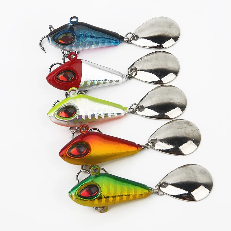 Ardea Rotating Mini Metal Laser VIB Vibration Jigging Fishing Lure Skirt Slow Jig Crankbait Sequins Trout Spoon Winter Ice Bait
Ardea Rotating Mini Metal Laser VIB Vibration Jigging Fishing Lure Skirt Slow Jig Crankbait Sequins Trout Spoon Winter Ice Bait