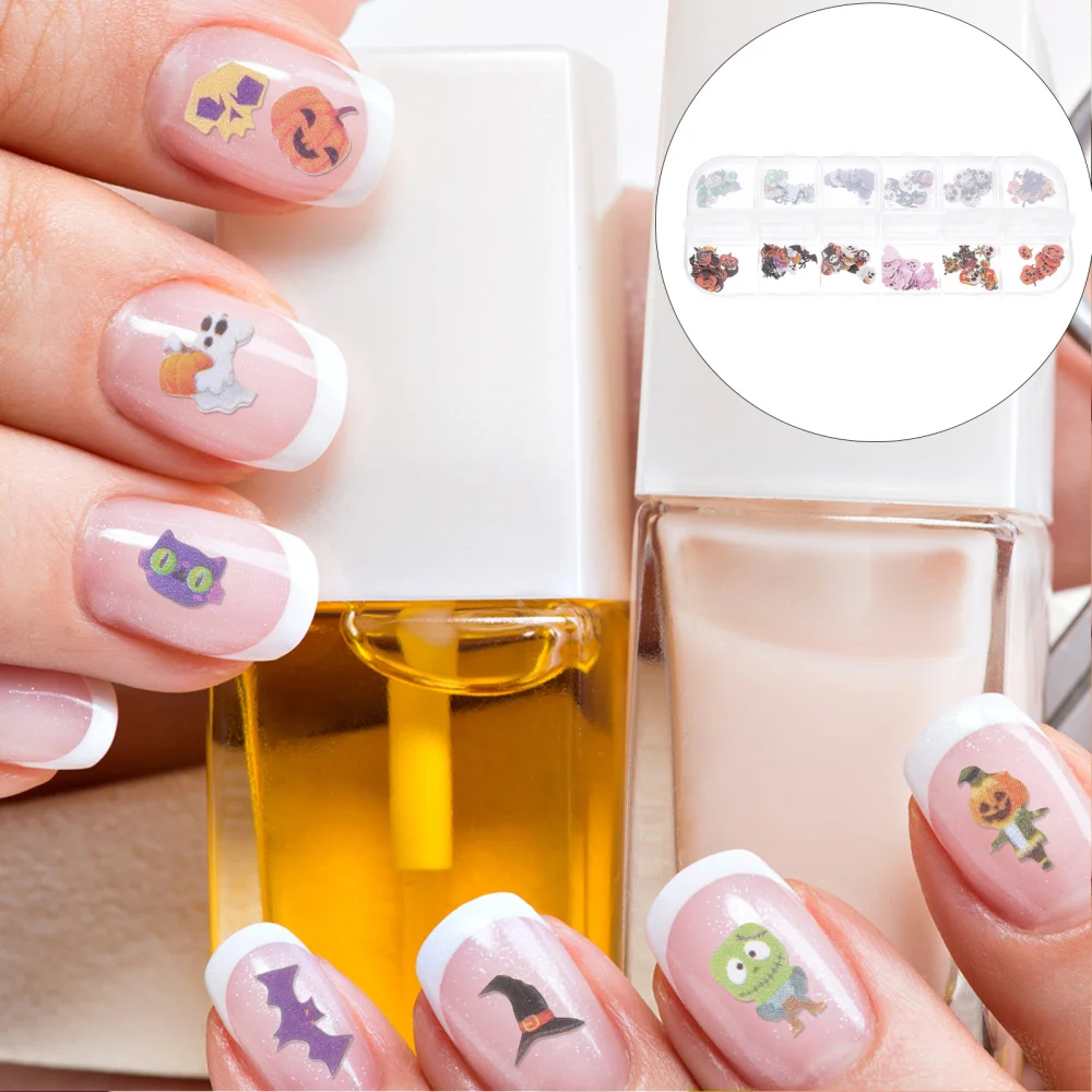 1 Box Nail Art Ghost Sequins Holographic Glitter Nail Confetti
1 Box Nail Art Ghost Sequins Holographic Glitter Nail Confetti