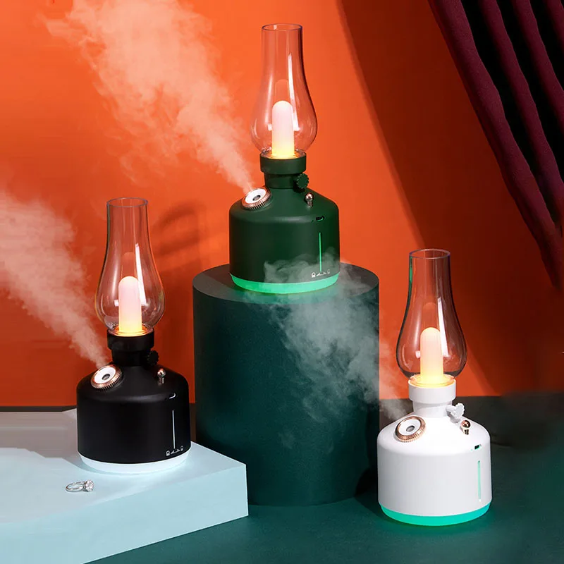 USB Retro Lamp Air Humidifier LED Lights Cool Mist Aromatherapy Diffuser Chargeable Essential Oil Diffuser Wireless Mist Maker
USB Retro Lamp Air Humidifier LED Lights Cool Mist Aromatherapy Diffuser Chargeable Essential Oil Diffuser Wireless Mist Maker