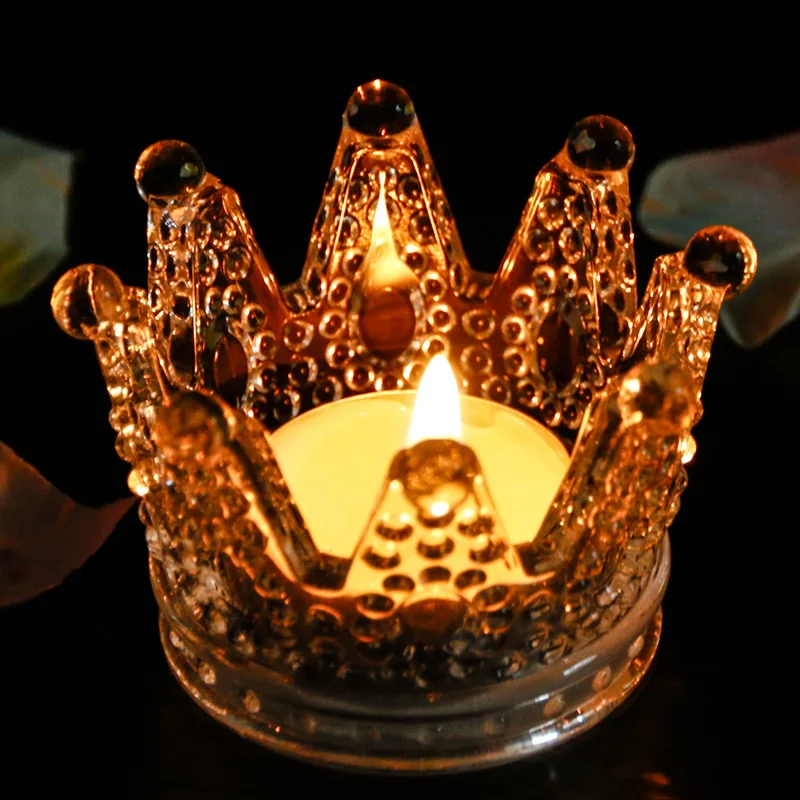 Creative Crystal Glass Ashtray Personality Handmade Mini Crown Glass Candle Holder European Decoration Jewelry Box
Creative Crystal Glass Ashtray Personality Handmade Mini Crown Glass Candle Holder European Decoration Jewelry Box