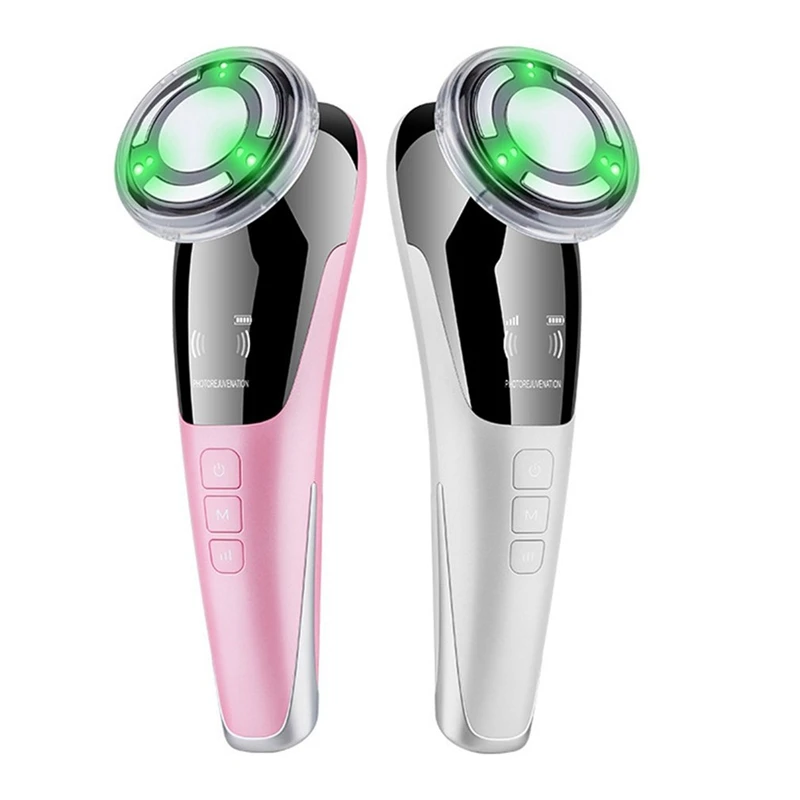 RF Beauty Device LED Light Therapy Sonic Vibration Wrinkle Removal Skin Tightening EMS Facial Massager
RF Beauty Device LED Light Therapy Sonic Vibration Wrinkle Removal Skin Tightening EMS Facial Massager