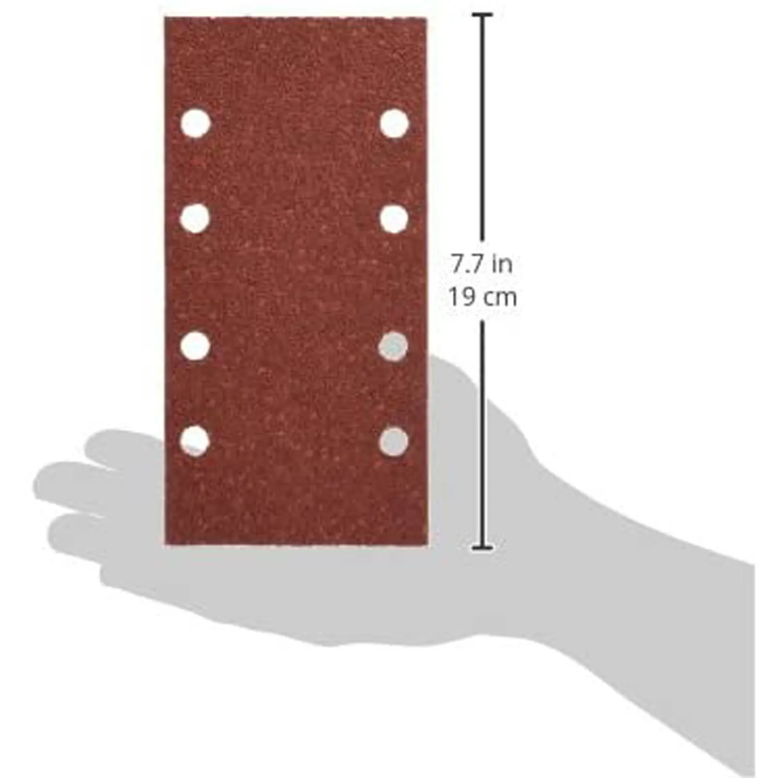 25pcs Sandpaper Rectangle Shape Sanding Discs Hook Loop Sanding Paper Buffing Sheet Sandpaper 8 Hole Sander Polishing Pads
25pcs Sandpaper Rectangle Shape Sanding Discs Hook Loop Sanding Paper Buffing Sheet Sandpaper 8 Hole Sander Polishing Pads