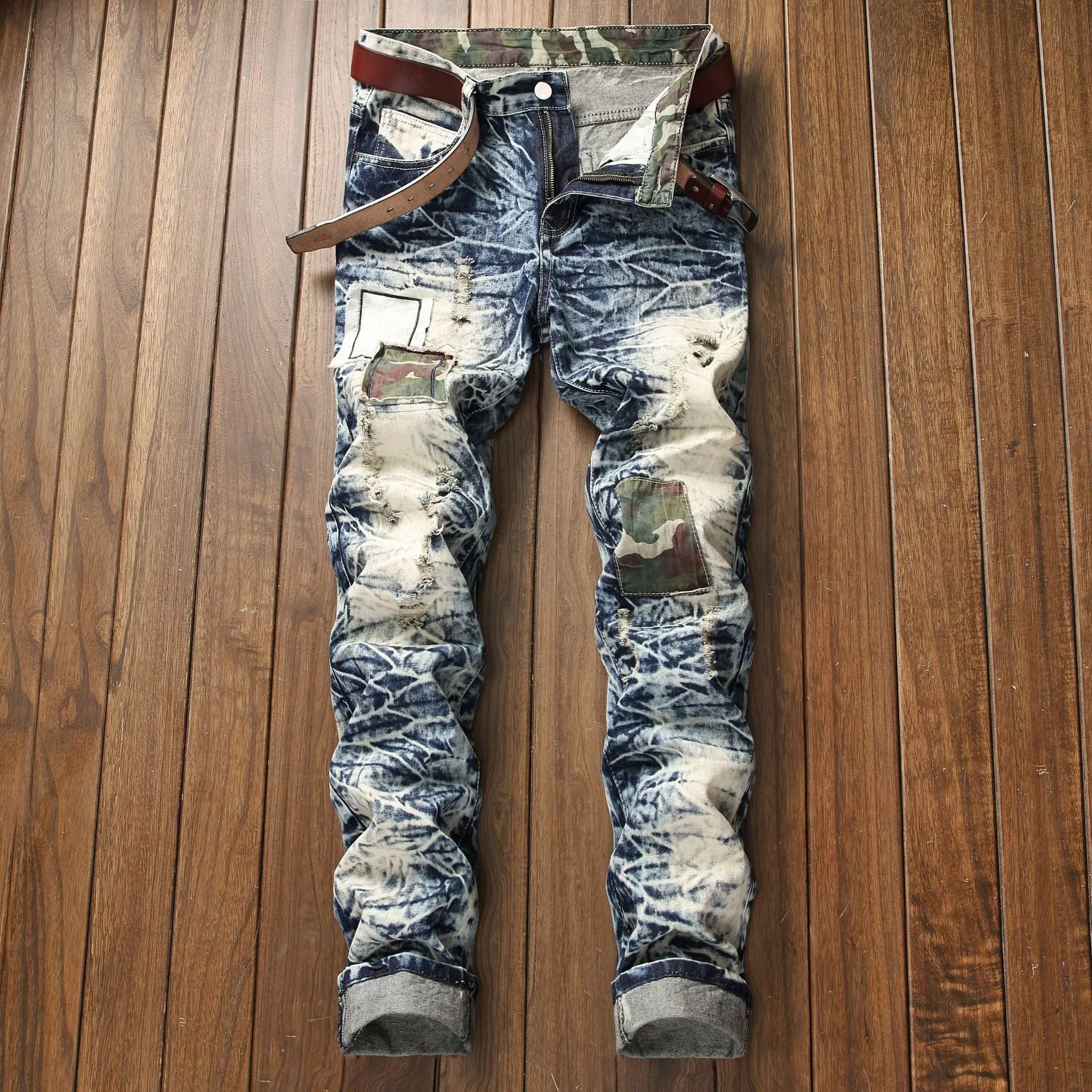 European American Style Famous Brand Mens Fashion Jeans Luxury Men's Denim Trousers Hole Slim Straight Zipper Jeans Pants 28-42
European American Style Famous Brand Mens Fashion Jeans Luxury Men's Denim Trousers Hole Slim Straight Zipper Jeans Pants 28-42