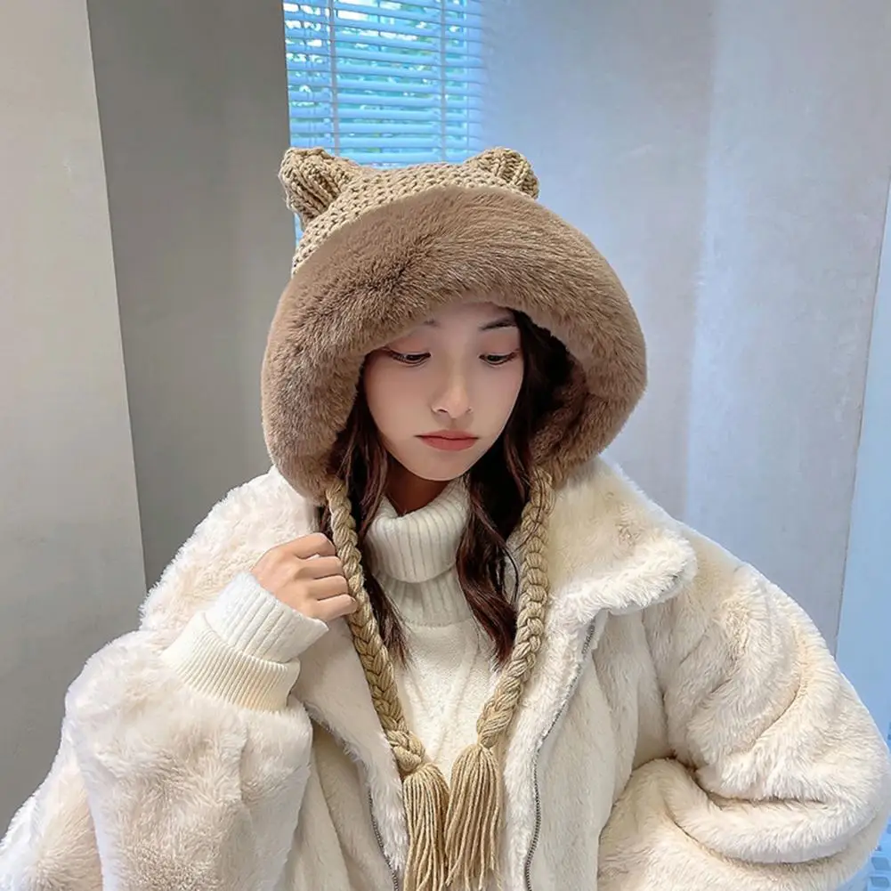 Girls Beanie Cap Fine Workmanship Women Knitted Cap Soft Texture Vintage Stylish White Fluffy Edge Beanie Hat
Girls Beanie Cap Fine Workmanship Women Knitted Cap Soft Texture Vintage Stylish White Fluffy Edge Beanie Hat