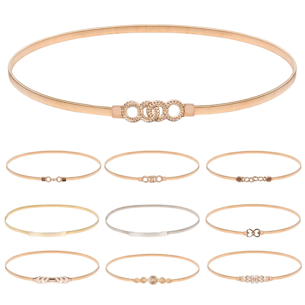 Vintage Belt Women Ladies Girls Fashion High Quality Brand Design Elegant Party Wedding Skinny Punk Elastic Alloy Belt Waistband
Vintage Belt Women Ladies Girls Fashion High Quality Brand Design Elegant Party Wedding Skinny Punk Elastic Alloy Belt Waistband