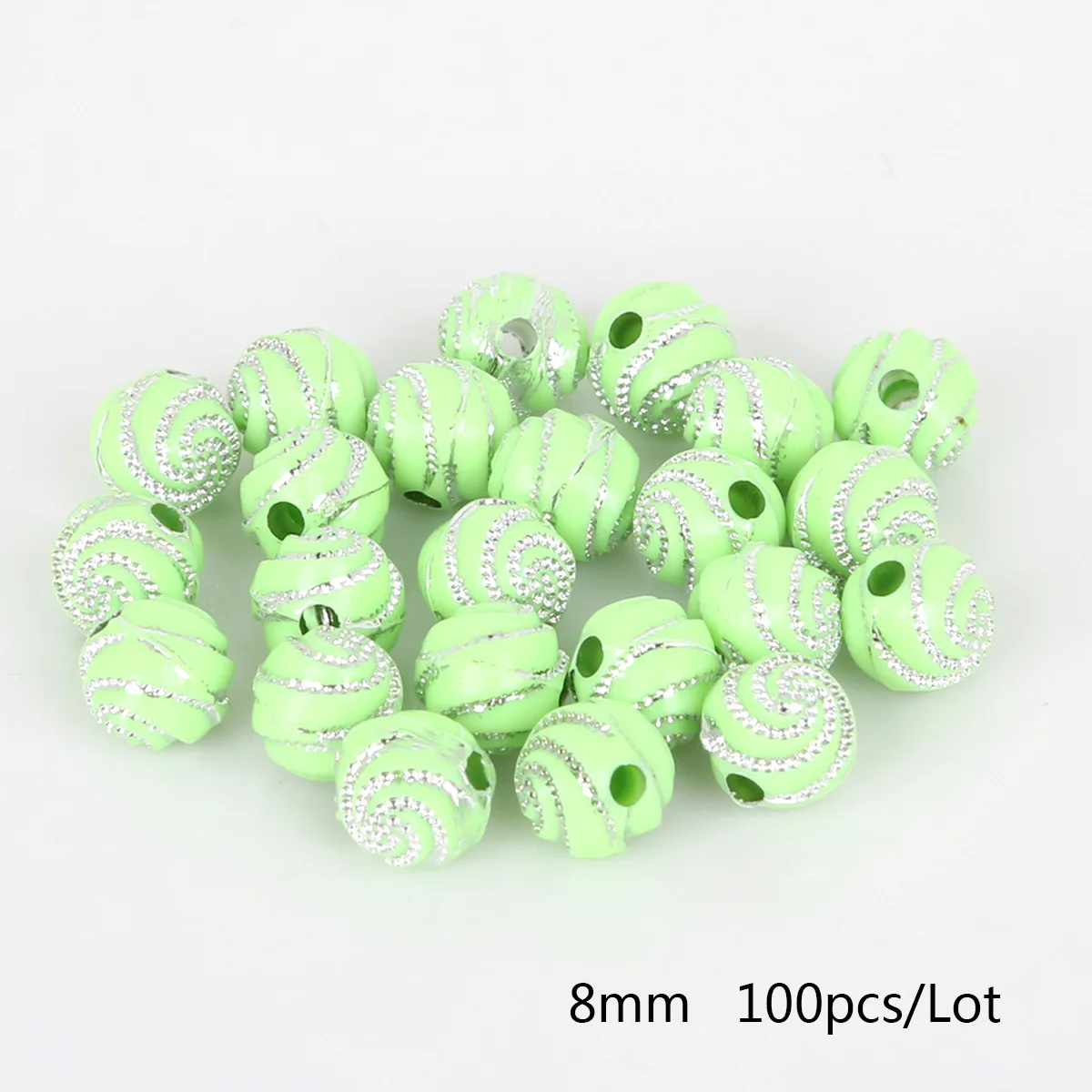 100PCSDIY jewelry accessories material spiral acrylic beads hair accessories earrings bracelet ear-beam material
100PCSDIY jewelry accessories material spiral acrylic beads hair accessories earrings bracelet ear-beam material